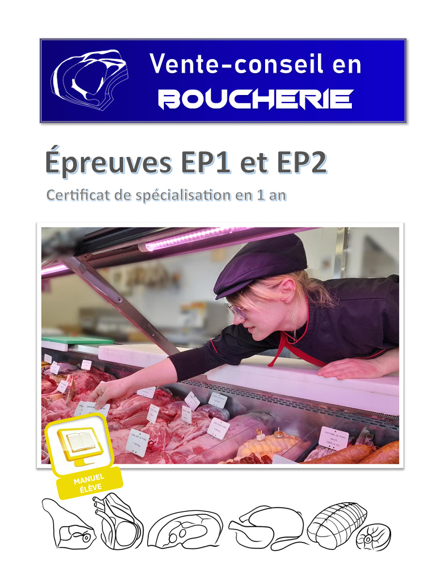 Vente conseil en boucherie  Version élève