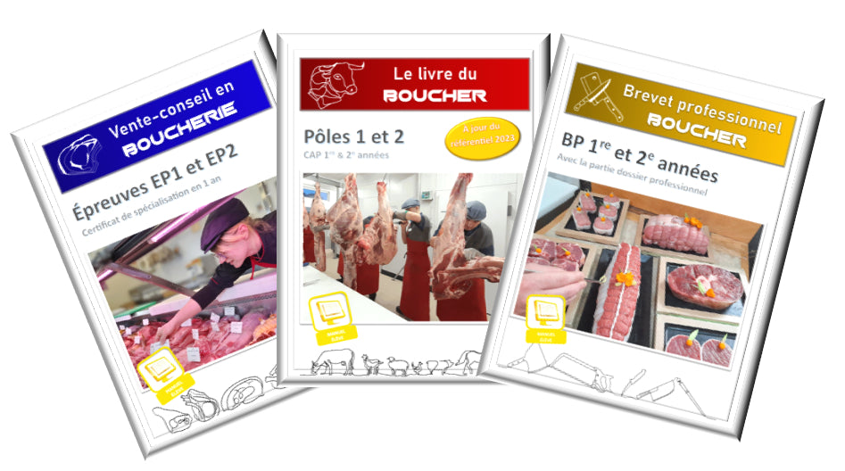 Lot de 3 livres élèves + version numérique