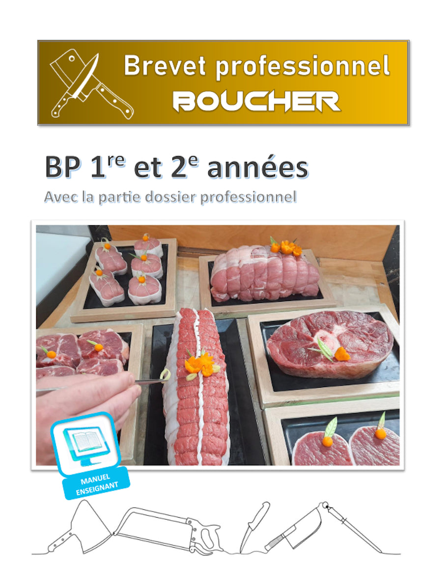 Brevet professionnel boucher Version prof