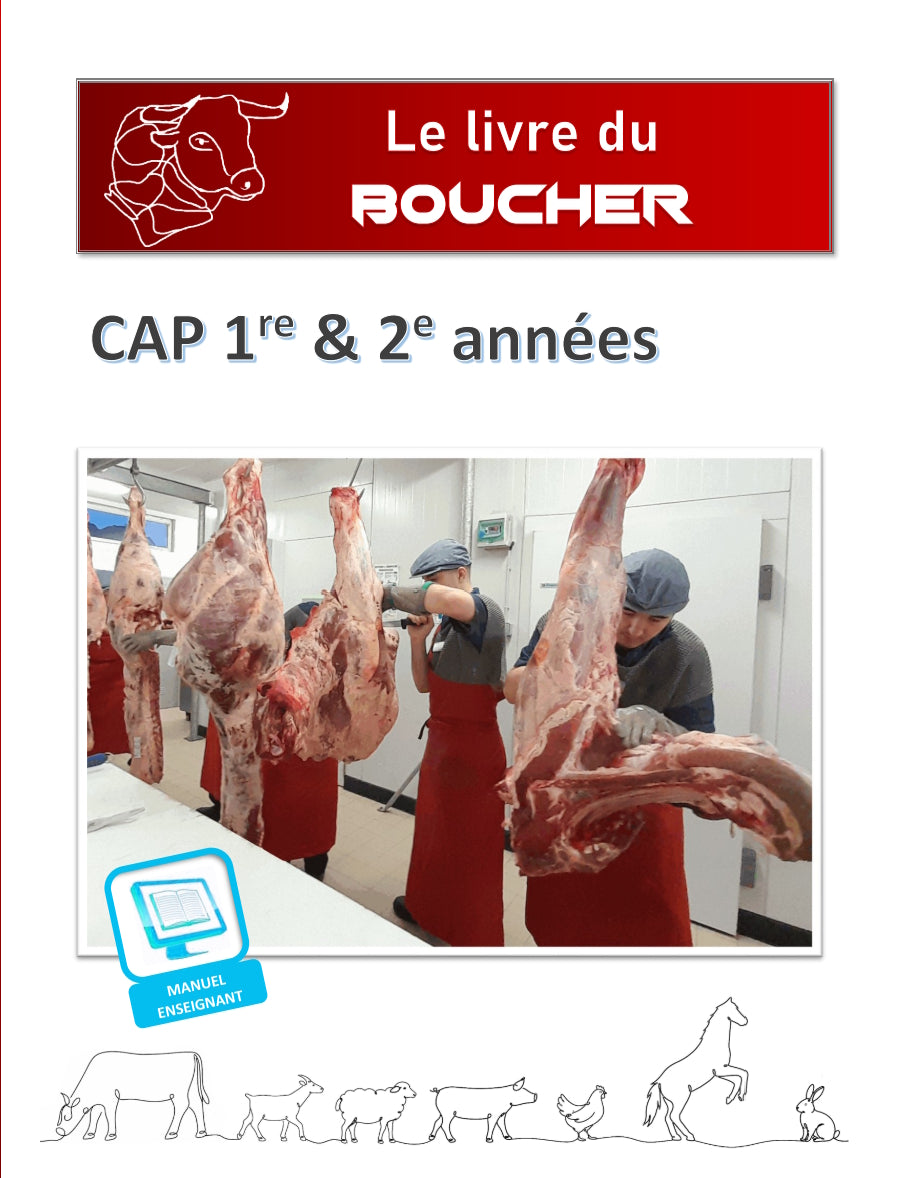 Le livre du boucher  Version prof