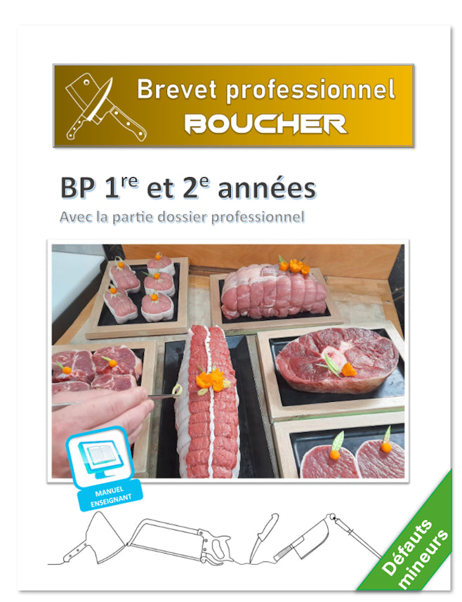Brevet professionnel boucher Version prof