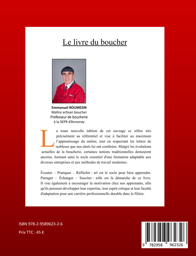 Le livre du boucher Version prof