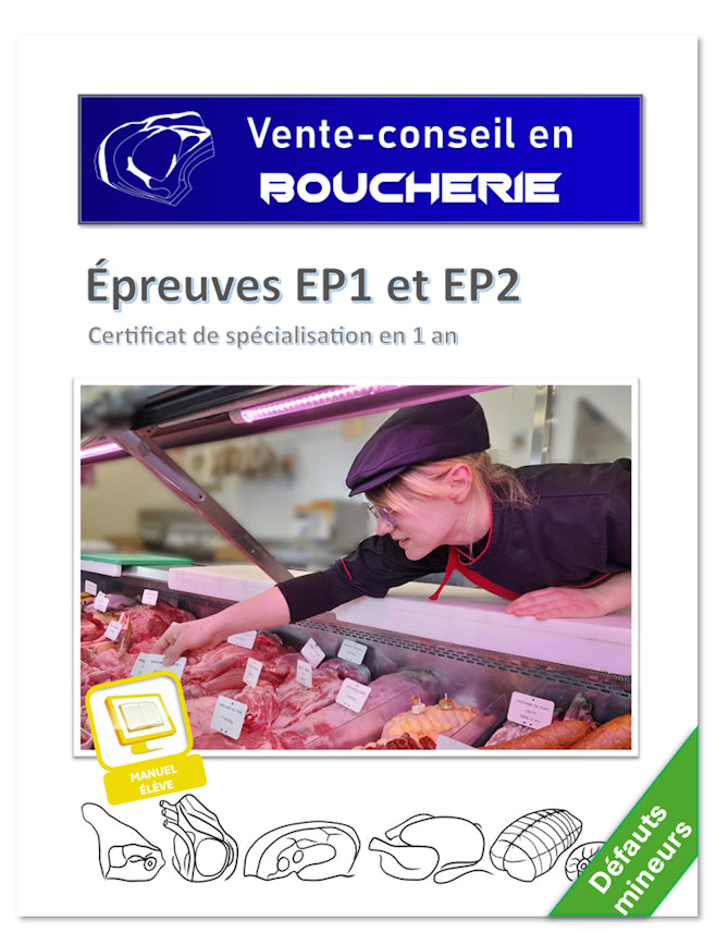 Vente conseil en boucherie Version élève